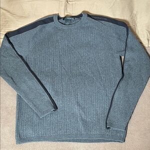 Calvin Klein Men's Cotton Charcoal Crewneck Sweater